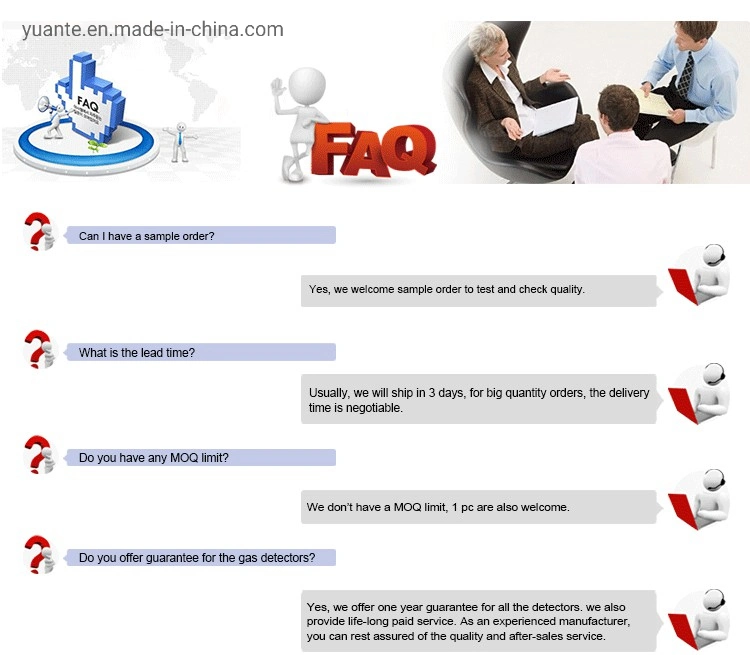 O3 การรั่วไหลของโอโซน Fix เครื่องตรวจจับก๊าซพิษแบบติดผนังตรวจสอบกระบวนการฆ่าเชื้อ 2