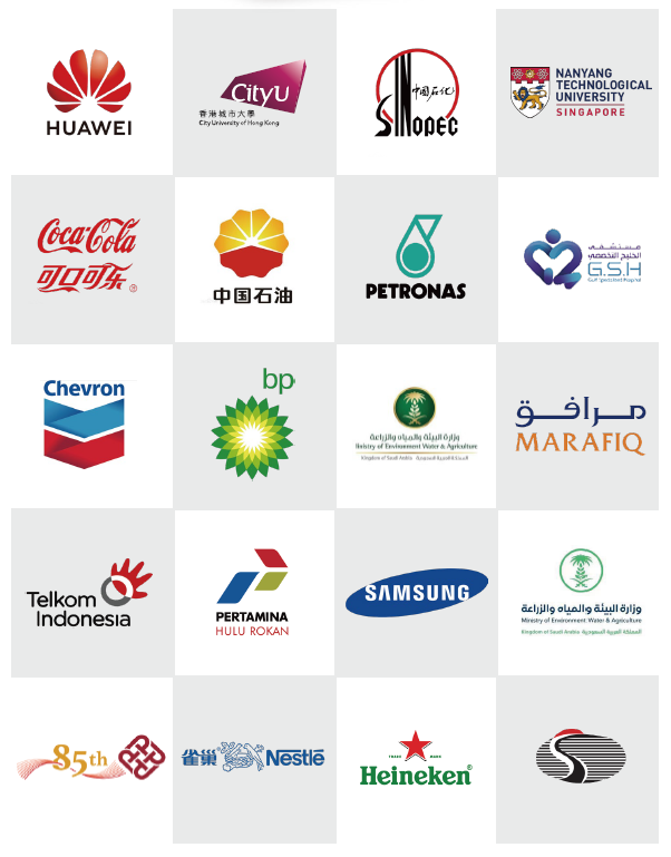 Safegas corporate partners including Huawei, Coca-Cola, Samsung, NestlÃ©