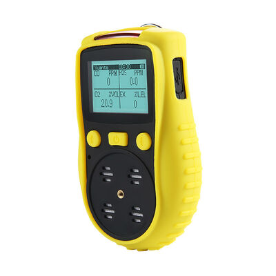 Mini Size Portable Multi Gas Detector with Large Capacity Battery and Diffusion Detection Principle