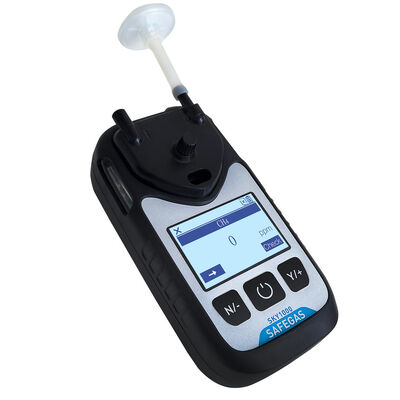 Portable LEL Gas Monitor with Data Logger and Pumped Diffusion Sampling for Combustible Gas Leak Detection