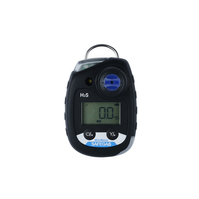 Light Weight Mini H2S Single Gas Leak Monitor No Need Battery Charge