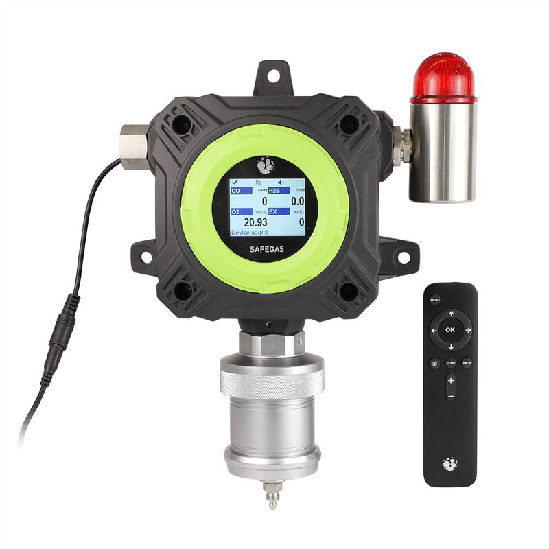 Pump Suction Multi Gas Detector IECEx ATEX Certified for 6 Gases Detection Including PH3 CO CO2 O2