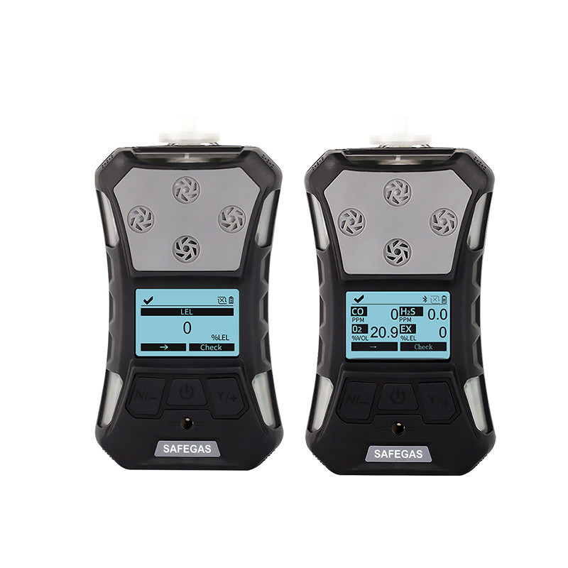 Confined Space Entry Exhaust Pipeline Gas Sampling And Personal Protection CO, SO2, NO, O2 Multi Gas Detector IECEX ATEX Certified